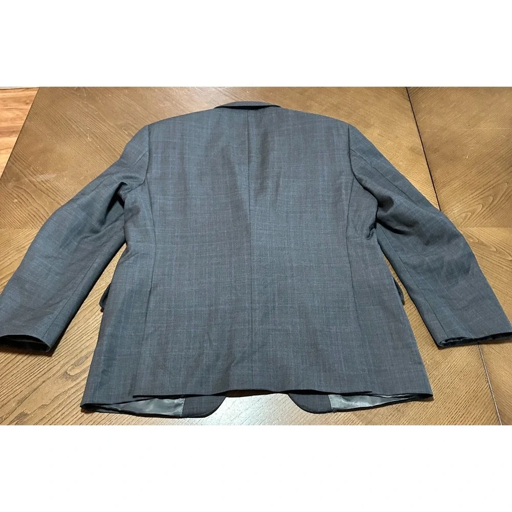 Peter Millar Blazer Mens 42S 2 Button Gray‎ Sport Coat Suit Jacket 100% Wool